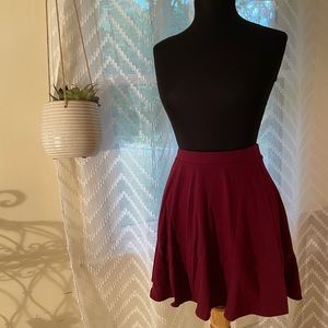 Forever 21 Red Skirt